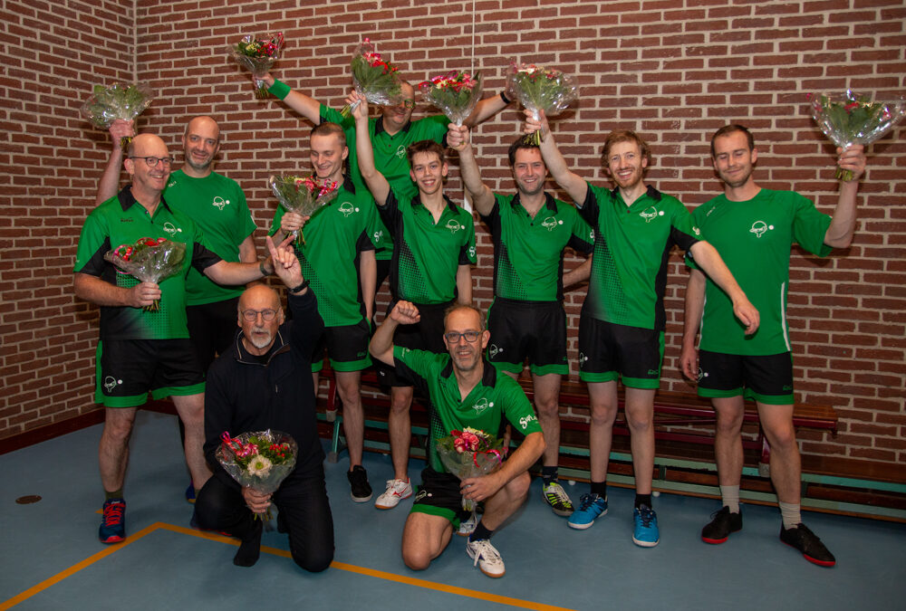 4 teams gepromoveerd bij Serve’71!